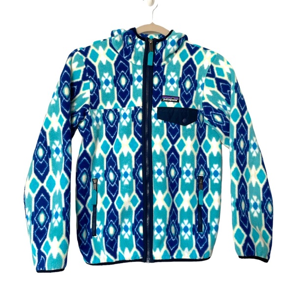 Patagonia Jackets & Blazers - Patagonia Synchilla Lightweight Snap-T Hooded Full Zip Fleece Jacket Size XS
